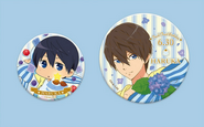 Fresh! Fruit! Birthday can badge set - HARUKA