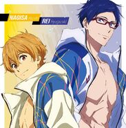 Free!–the Final Stroke– Character Song Single Vol.5 NAGISA Hazuki & REI Ryugazaki cover