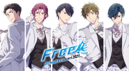 Free! series ORCHESTRA CONCERT 2021 countdown visual - quintet