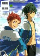 High Speed！the movie －Free! Starting Days－ Official Fanbook back cover