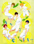 Taito Kuji Honpo Free!-Eternal Summer- clear file - STYLE FIVE