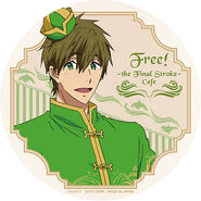 MEGARAGE Special Collaboration Cafe coaster - Makoto