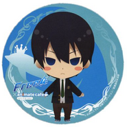 Free! x animate cafe coaster - Haruka