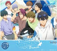 Taito collab Summer Beach promo