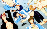 Free! postcards - Set 2