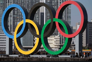 Olympic Rings back in Tokyo Bay