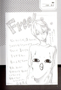 TV animation Free! CREATOR'S MESSAGE BOOK