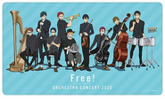 Free! Series ORCHESTRA CONCERT 2020 - rubber surface mat
