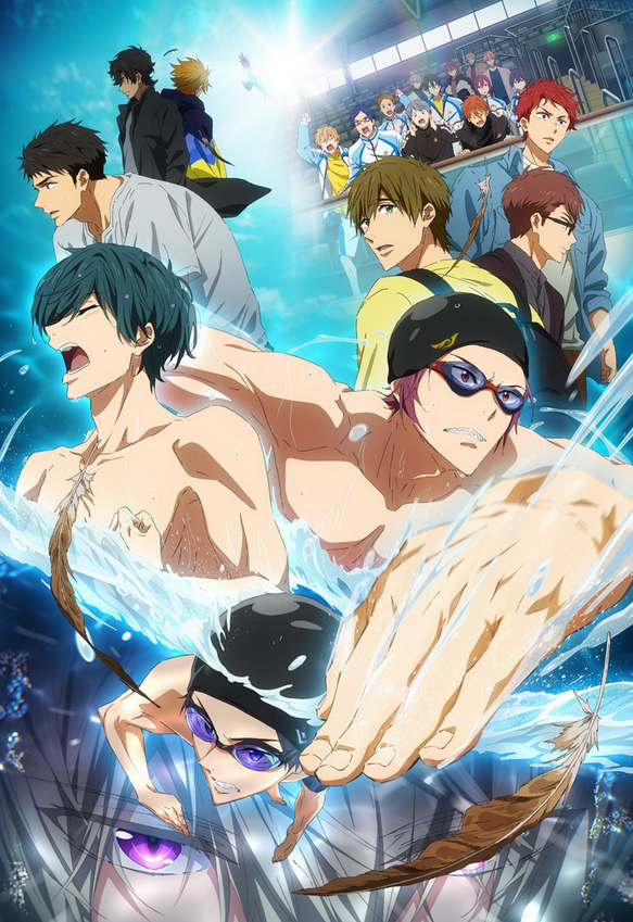 Popular Swimming Anime Free! to Hold 10th Anniversary Event at