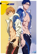 Character CD poster - Nagisa & Rei