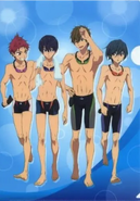 Iwatobi Jr. High swim team clear file