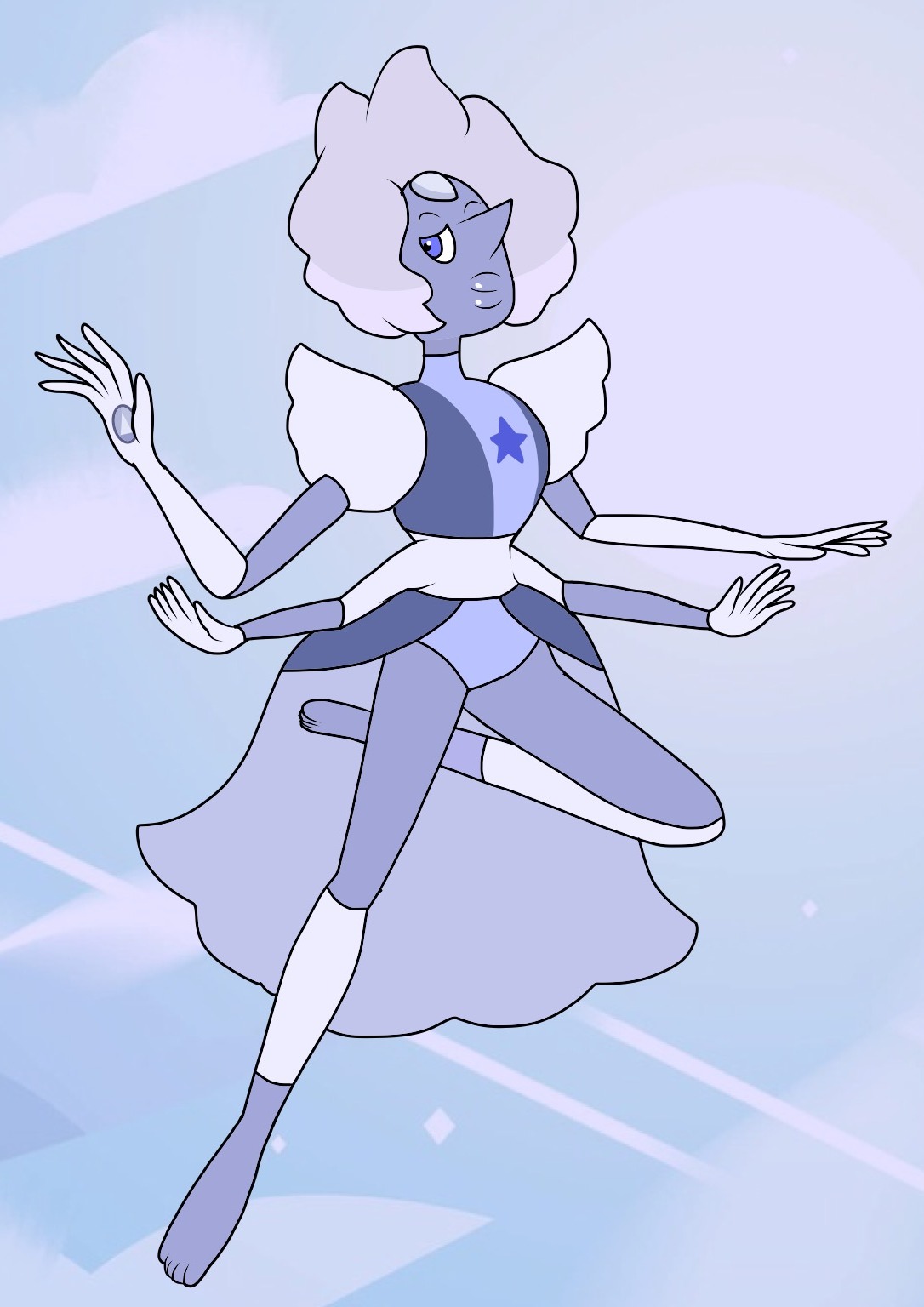 Blue Lace Agate, Free Fusions Wiki