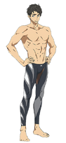 Sosuke Yamazaki full body in colour