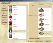 Choix de la civilisation