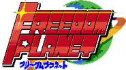 Alternate style logo of Freedom Planet.