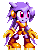 Lilac in a Gold Outfit