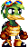 Sprite of Shellduck Torque in Freedom Planet