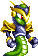 Serpentine's sprite from Freedom Planet.