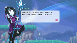 The Original Concept of Freedom Planet 2's Cutscenes, depicted as a Visual Novel