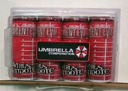 Case of Resident Evil T-Virus Antidote Energy Drinks