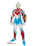 Ultraman Ribut Galaxium Boost