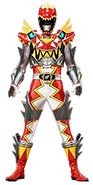 Dino Charge Red Ranger (Dino Super Charge Battlizer Mode)