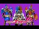 Kamen Rider Ex-Aid Perfect Knock Out Brothers Gamer Level XX R, Kamen Rider Ex-Aid Perfect Knock Out Brothers Gamer Level X and Kamen Rider Ex-Aid Perfect Knock Out Brothers Gamer Level XX L