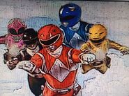 "Mighty Morphin Flying!"