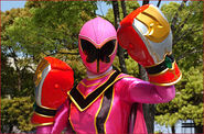 Pink Mystic Ranger's Mystic Force Fighters