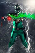 Cyber Shredder's Green Sword of Darkness