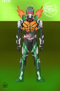 Kamen Rider Higata (Type Fly) (Fluttershy; Transformation w/CycloneRiser)