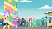 Equestria Girls arrive at Equestria Land EGROF