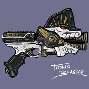 Purple Ranger's Titano Blaster