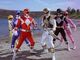 Zyurangers and KibaRanger Team Up