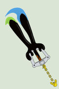 Oswald's Forgotten King - Unlocked in Wasteland Keyblade