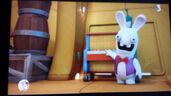 Red Bow Tie Purple Vest Piano Player Rabbid