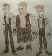 Sunny (TMNT 2012 TV Series), Too Ton and Spike (TMNT 2012 TV Series)