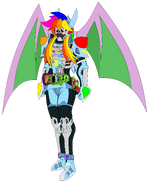 Gamer Rider Rainbow Dash Spike Gamer Level 5 Wing