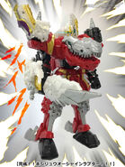 T-Rex Champion Zord Battle Mode Shining Raptor Formation