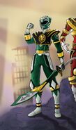 Captain Planet became the Dragon Tiger Ranger