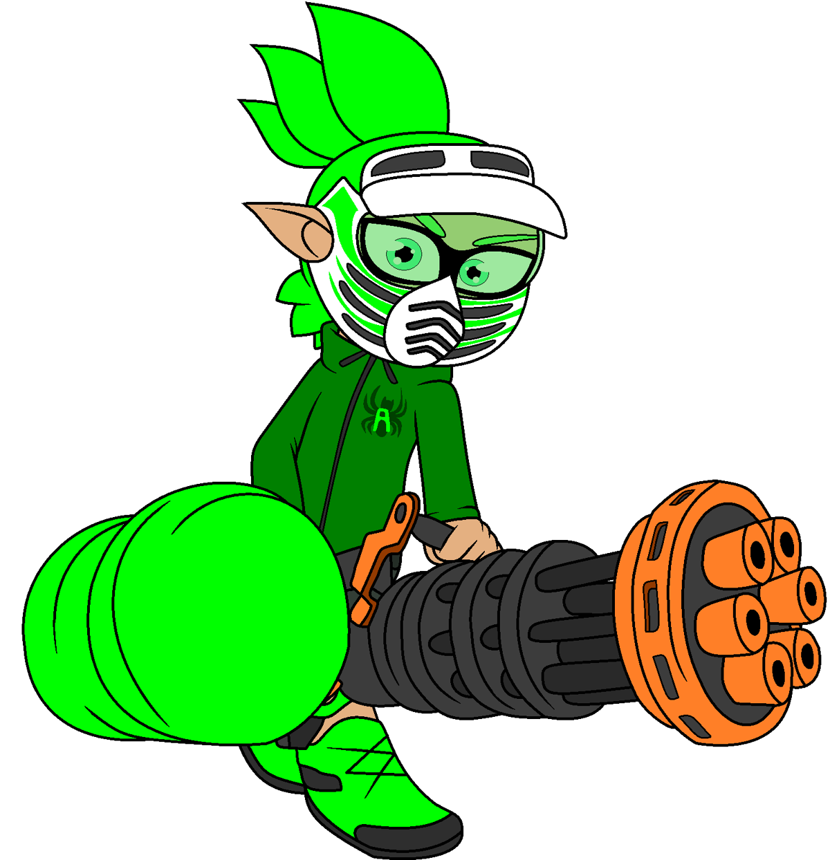 Inkling Alex Spider (Mario & Sonic with Equestria Girls) | Free Kamen ...