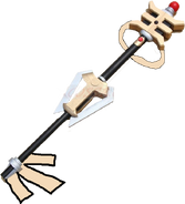 Golden Power Staff Keyblade