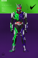 Kamen Rider Type-W (Mile Hill; Transformation w/CycloneRiser)