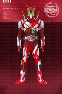 Kamen Rider ZX-Type (Leo Heart; Transformation w/Cycloneriser)