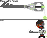 Captain Planet (World of Zero-One)'s Unleash the Power Keyblade