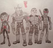Tmnt group 3 the foot clan by jebens1 dctpvyw-fullview