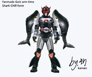 Kamen Rider Geiz SharklerArmor