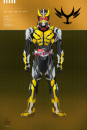 Kamen Rider Type-Agito (Trenderhoof; Transformation w/CycloneRiser)