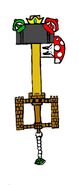 Mushroom Kingdom Keyblade 2.0