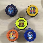 Vulcan Assault Wolf Ridewatch and Zero-One Shining Assault Hopper Ridewatch